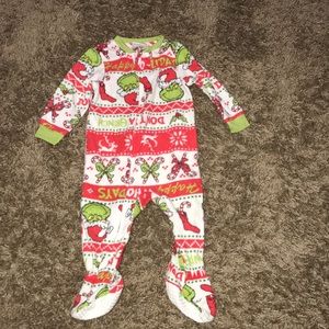 SOLD ON MERC Grinch PJs